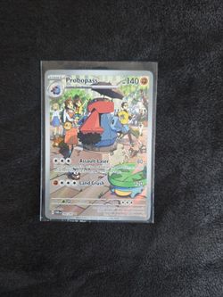 Probopass illustration rare from twilight masquerade Pokémon card
