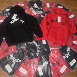 Spider Rhinestone Hoodies