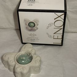 Lenox Easter Tea Light Votive candle holder in the butterfly shape