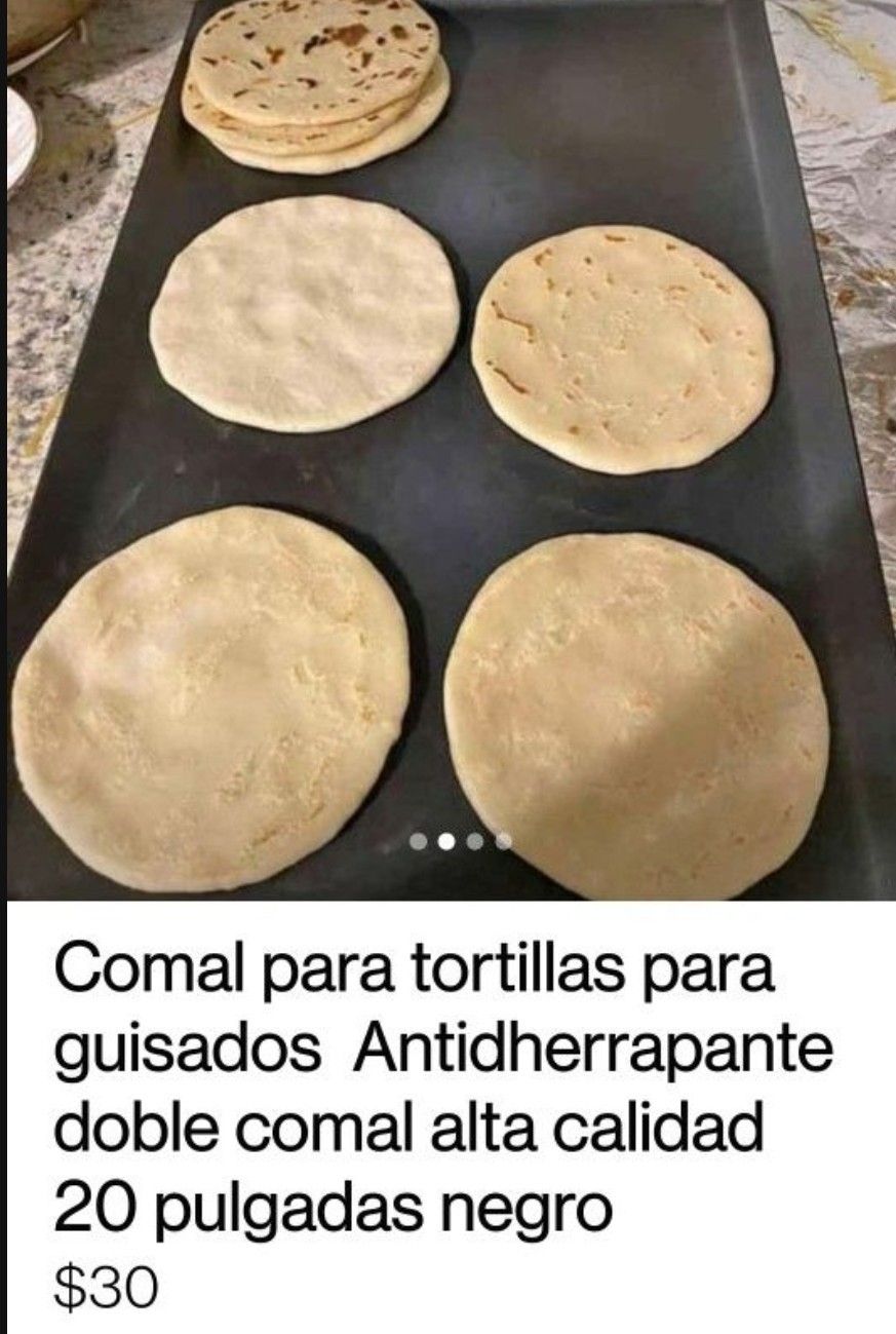 Comal Para Tortillas Grande Doble Nuevo