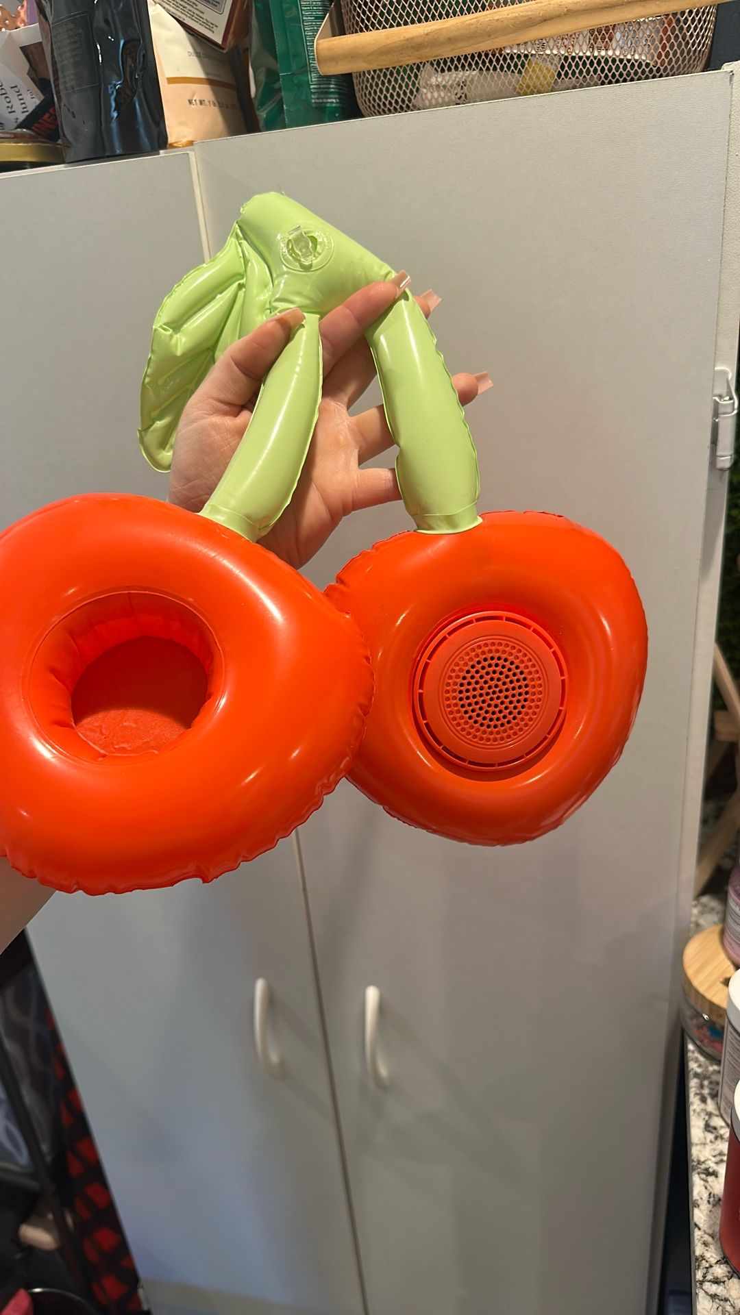 Cherry Shaped Drink Floaty