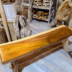 Long Teakwood Bench 