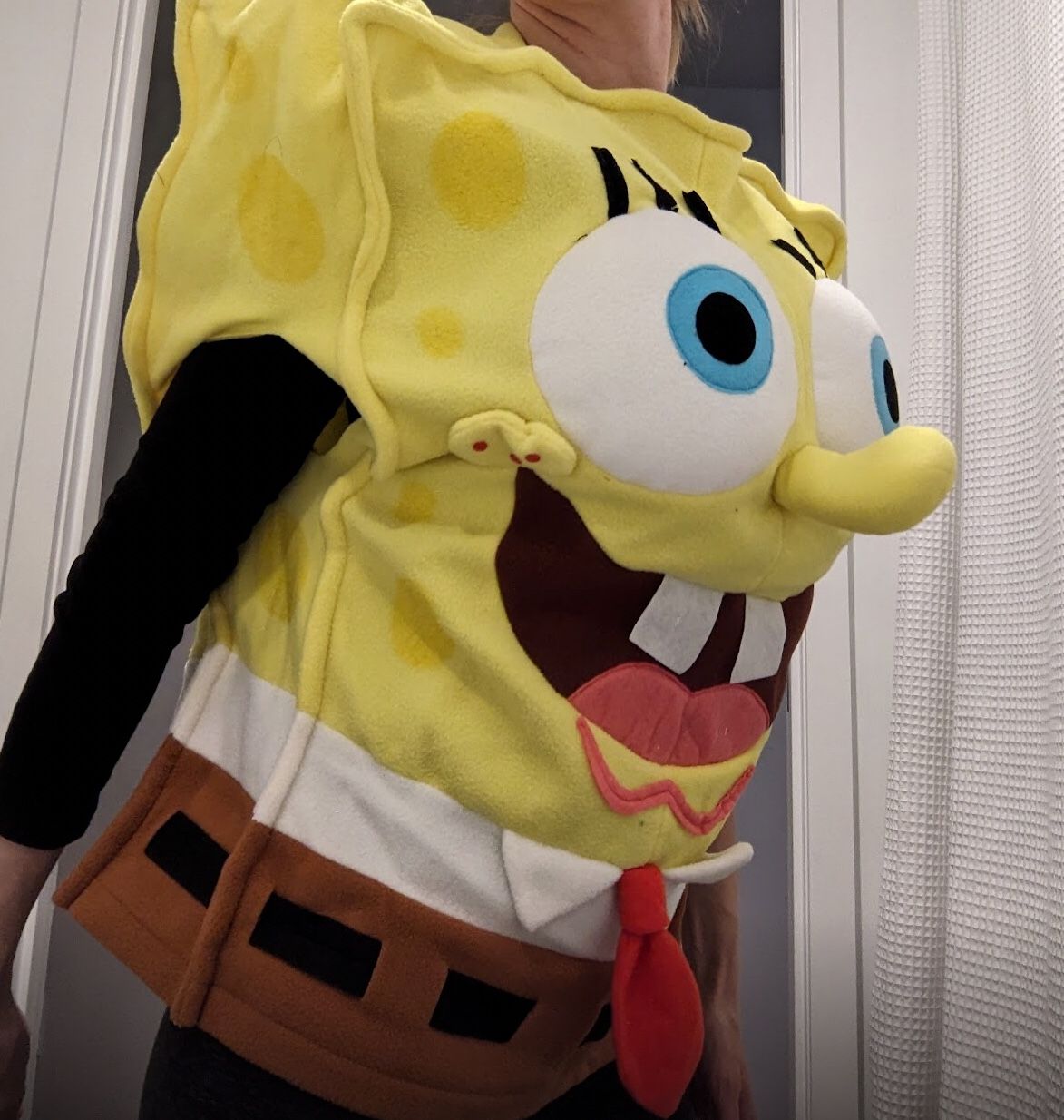 SpongeBob costume for Halloween, fits XS-M, $60 cash or best offer