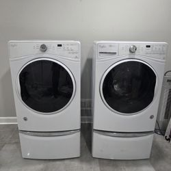 Whirlpool Front Load Washer & Dryer 