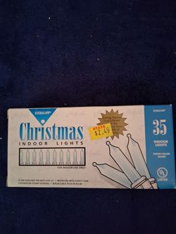 J Hofert Co 35 Christm Clear Indoor Lights
