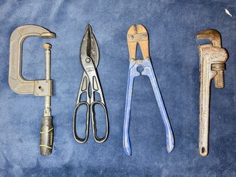 Mixed Hand Tool Lot – 4 Pieces