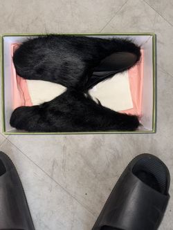 Black Marni Slides size 11