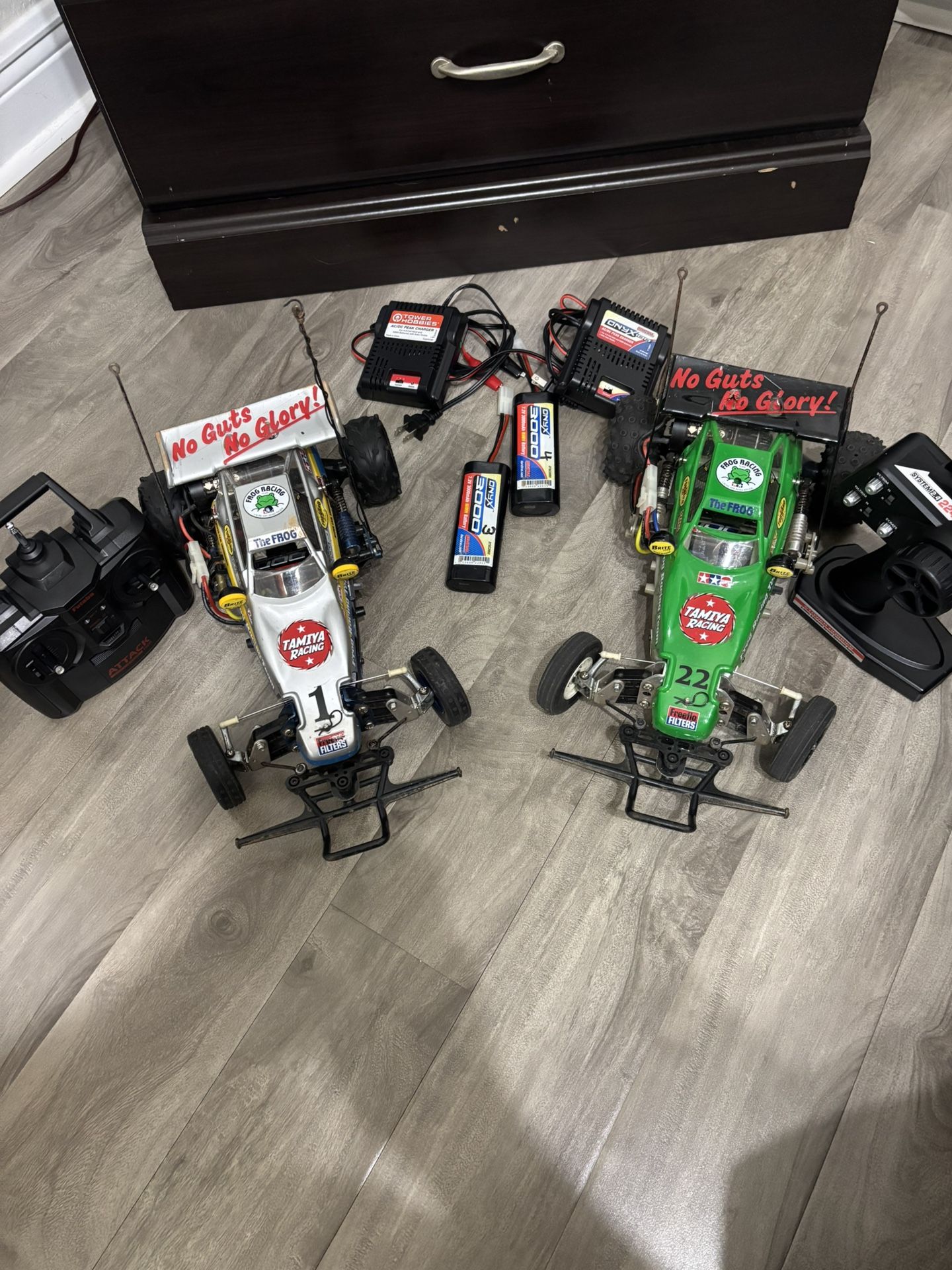 Tamiya Frog RC Car - 2 cars