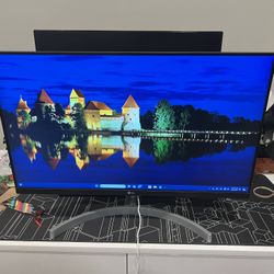 LG 27-inch 27MN60T-W Class FHD IPS Monitor