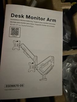 ErGear Dual Monitor Arm Mount 32"