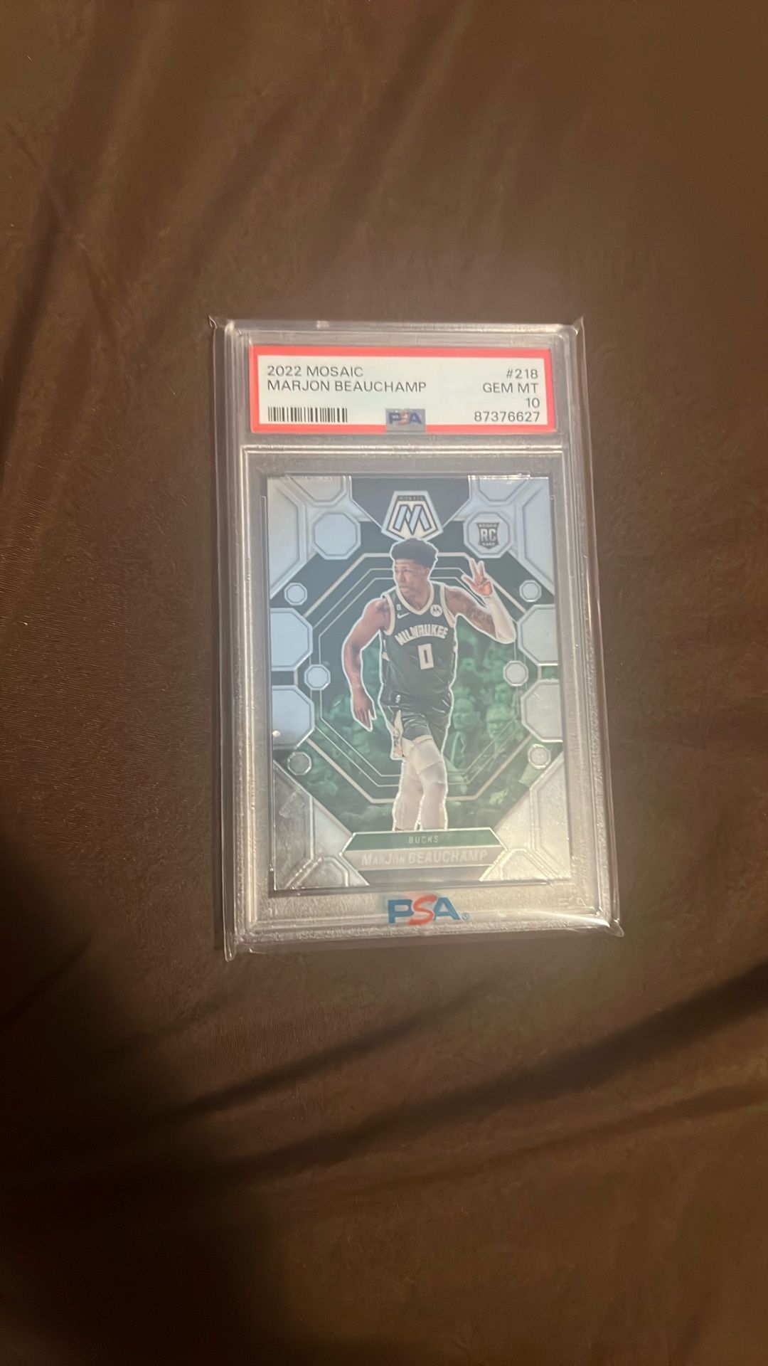 PSA 10 Graded Basketball Trading Card