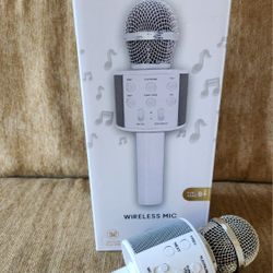 Karaoke Wireless Mic  New