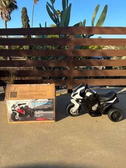 Aosom 6V Kids Electric Motorcycle - Licensed BMW