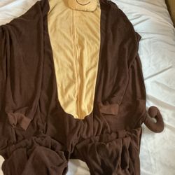 Adult monkey onesie
