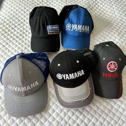 Original yamaha Hats (must Take All 5)