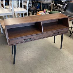 Walker Edison 44" Contemporary 2-Drawer Entry Table