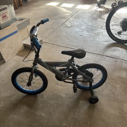 Huffy 16 Inch Bike With Training Wheels
