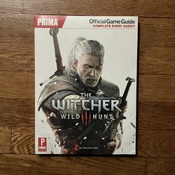 BRAND NEW The Witcher III (3) Wild Hunt Prima Official Strategy Guide PC Xbox One PS4 Console System