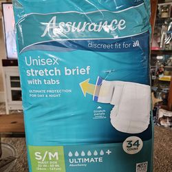 Assurance Unisex Briefs with Tabs