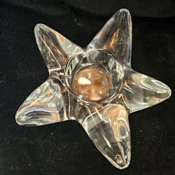 Orrefors Star Tea Light Holder 