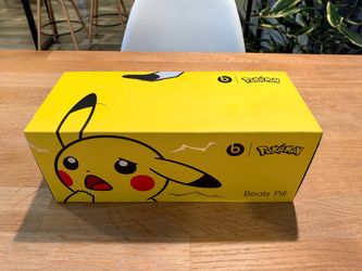 Brand New Unopened Limited Edition Pokémon x Beats Pill