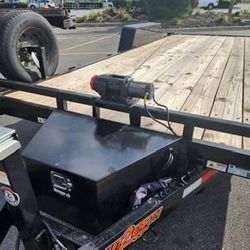 2025 Down to Earth 7K Tilt Power Trailer