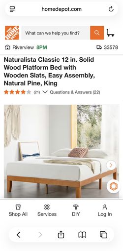 King Bed Frame 