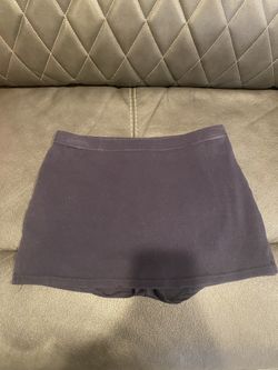 blue skirt with built in shorts size small