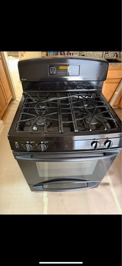 GE Profile Freestanding Gas Range/Stove - Black