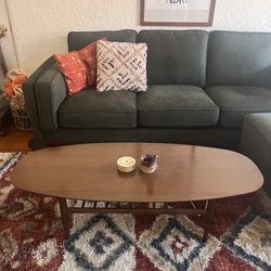 Article Lenia Oval Coffee Table