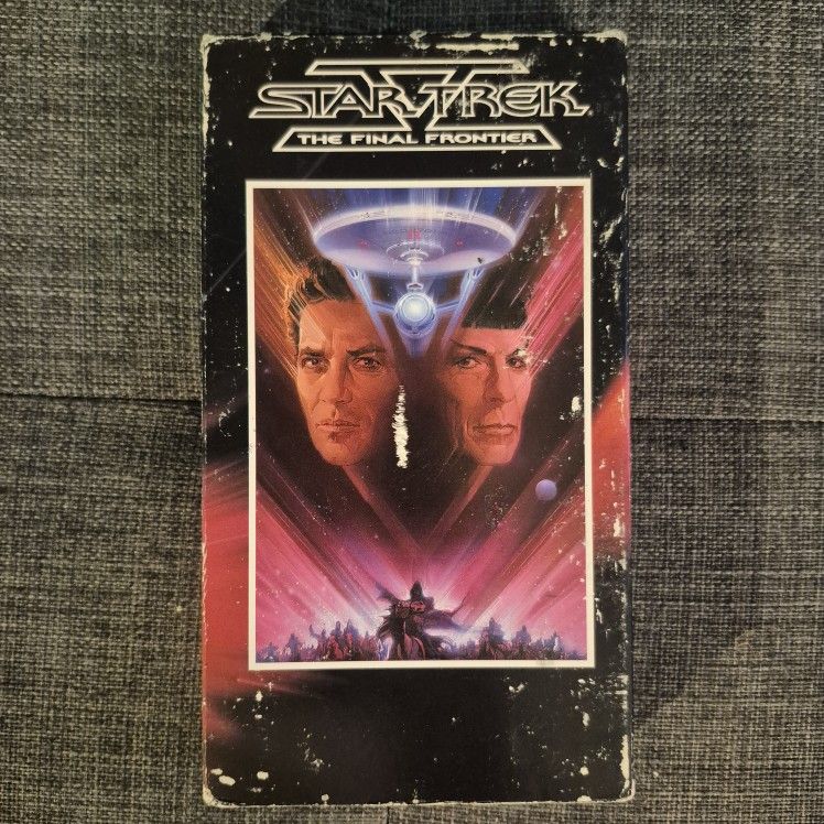 Star Trek the Final Frontier Vhs