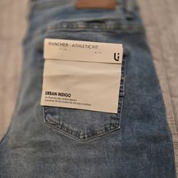Urban Indigo Rancher- Athletic Fit W34 L30