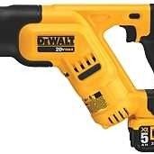 DeWALT DCS387P1 Reciprocating Saw Kit, Battery Included, 20 V, 5 Ah, 1-1/8 in L Stroke, 0 to 2900 spm