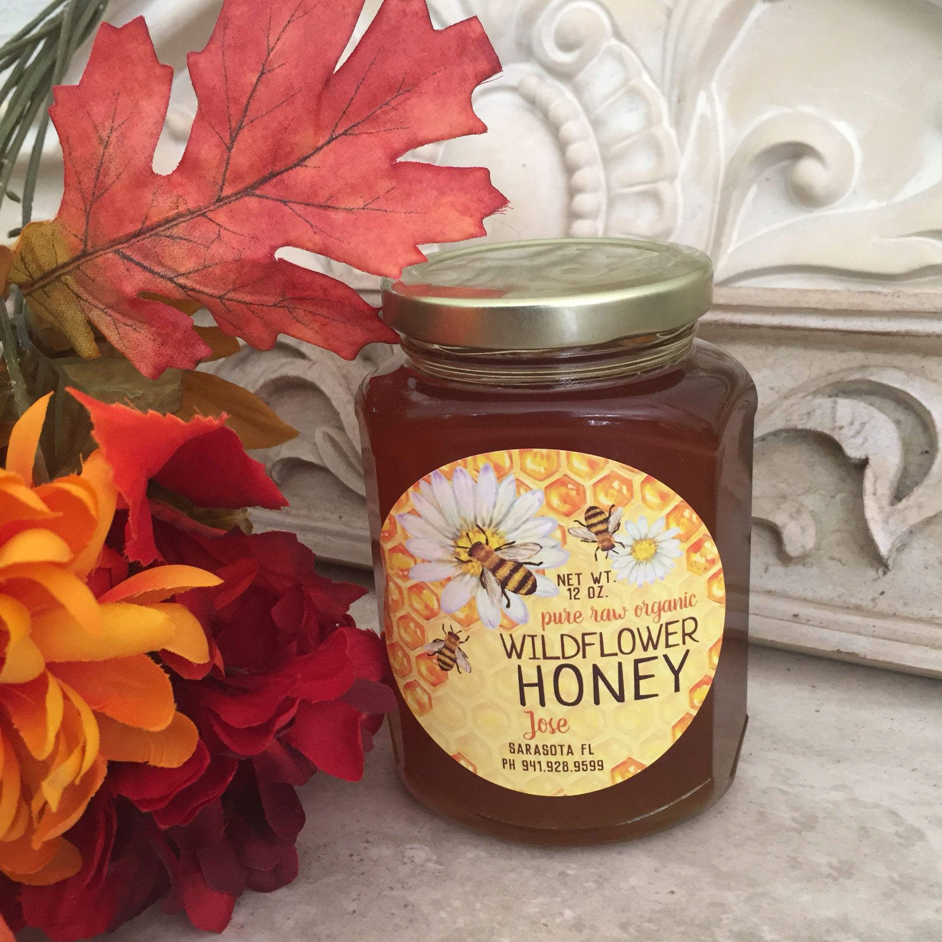 Honey Pure Raw Organic