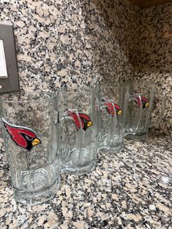 Arizona Cardinals Beer Mugs – Set of 4
