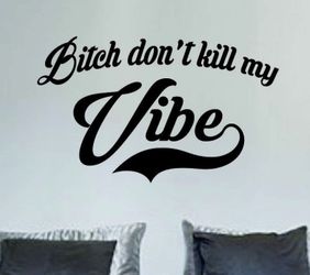 Pre Made Wall Decal Home Decor Kendrick Lamar