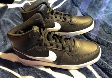 Nike Ebernon Mid Mens Size 10, Black White AQ1773-002 Basketball Shoes.
