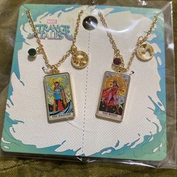 Doctor Strange And Scarlet Witch Necklaces