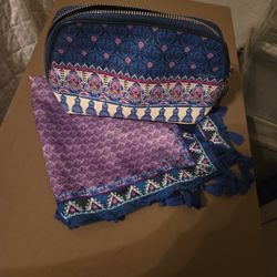 Brighton Makeup Bag & Purse Scarf 
