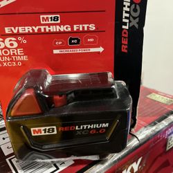 6.0 Milwaukee Bateria $80