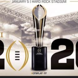 NATIONAL CHAMPIONSHIP TICKETS 