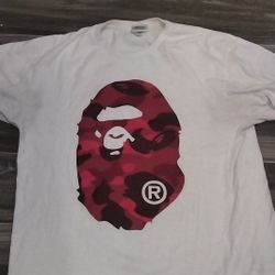 Bape Color Camo Big Ape Head Tee