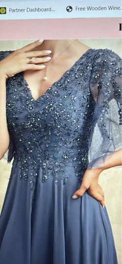 Mother of the Bride Dresses  Silver color
