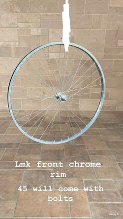 Lmk chrome front rim