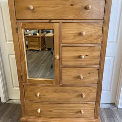 Tallboy Wood Cabinet Dresser