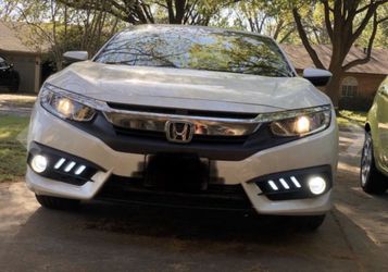 RCP -CVI-DRL01- Aftermarket Mustang Style LED Daytime Running Lights Fits Honda
