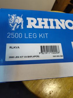 Rhino Rack 2500 Leg Kit RLKVA