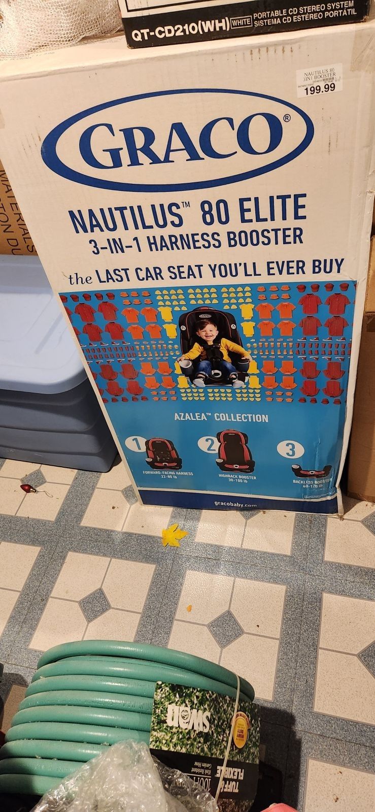 New In Box Graco 3 In 1 Harness Booster
