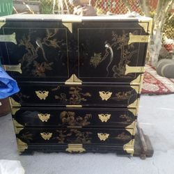 Highboy Asian Dresser