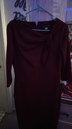 Burgundy dress brand new